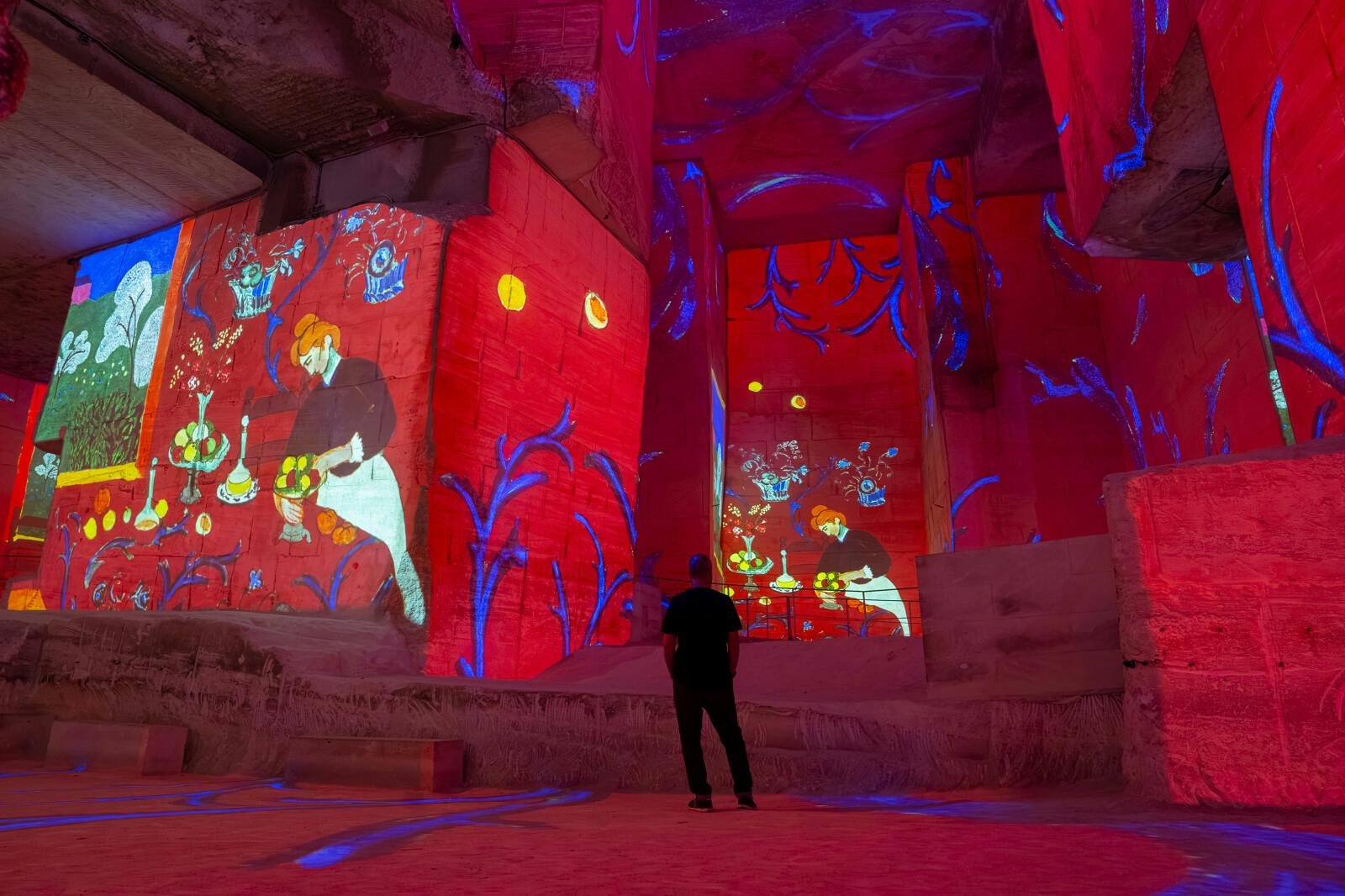 Carrières des Lumières : exposition « Matisse & Frida Kahlo »