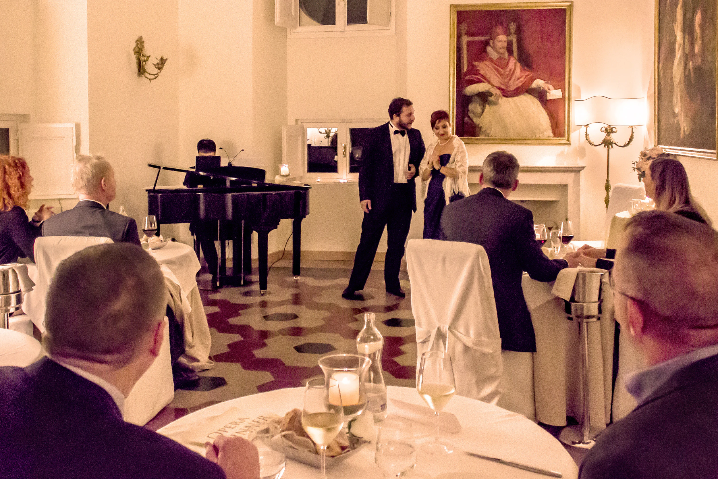 Pamphilj Palace Rome: Opera Dinner with Live Performances