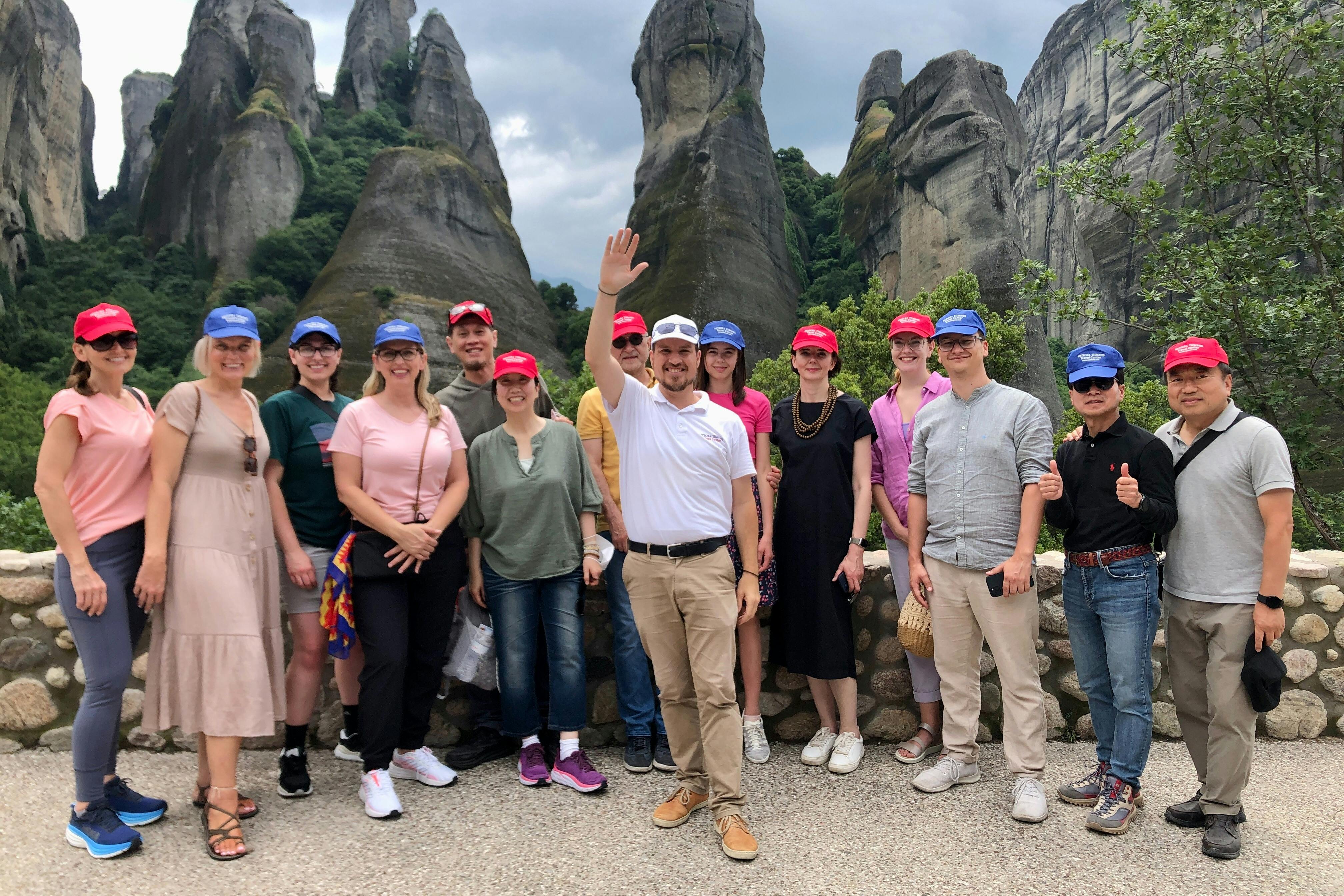 메테오라 단체 사진