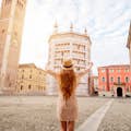 Tourist in Parma
