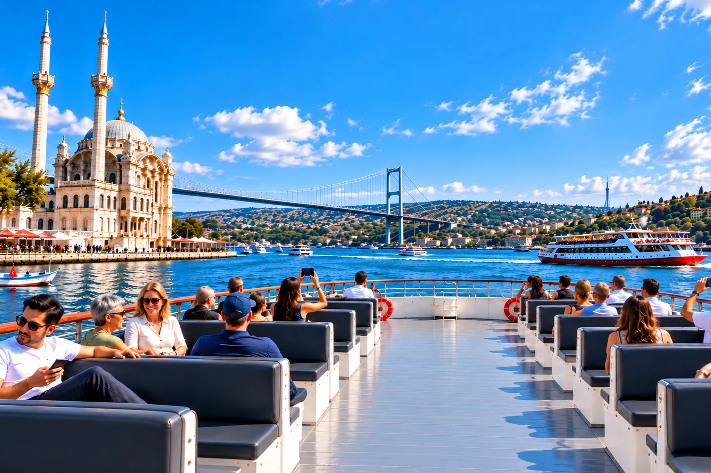 Istanbul: Guided Tour, Boat Cruise, Cable Car Ticket + Optional Transfers