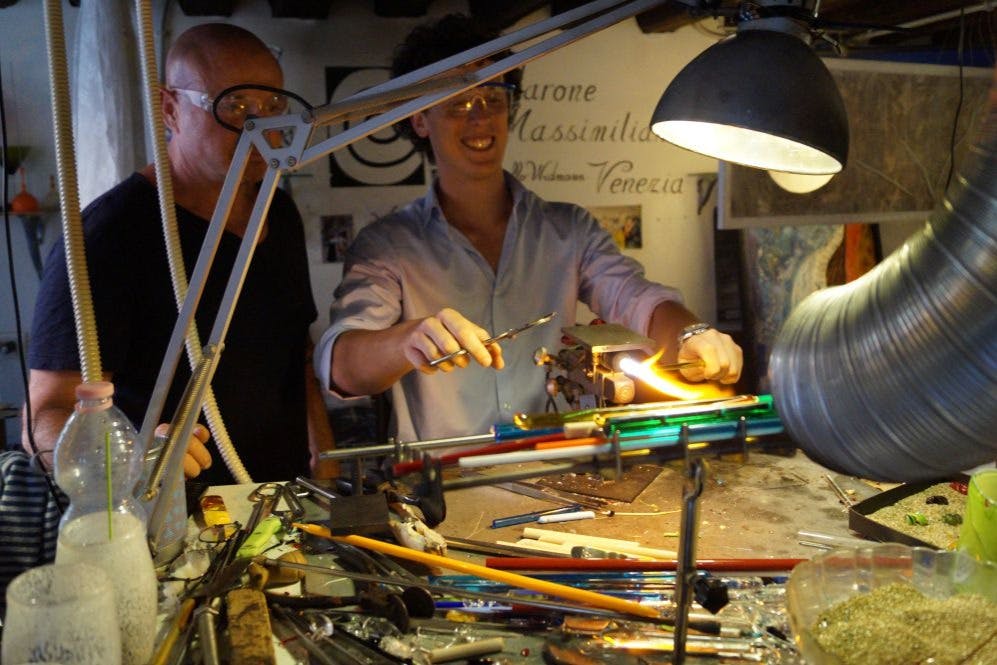 ガラス作りレッスン