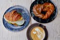Delicious third-wave coffee, homemade croissants and pastries