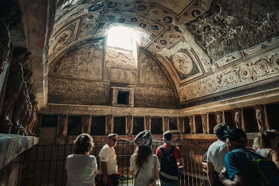 Roman baths.