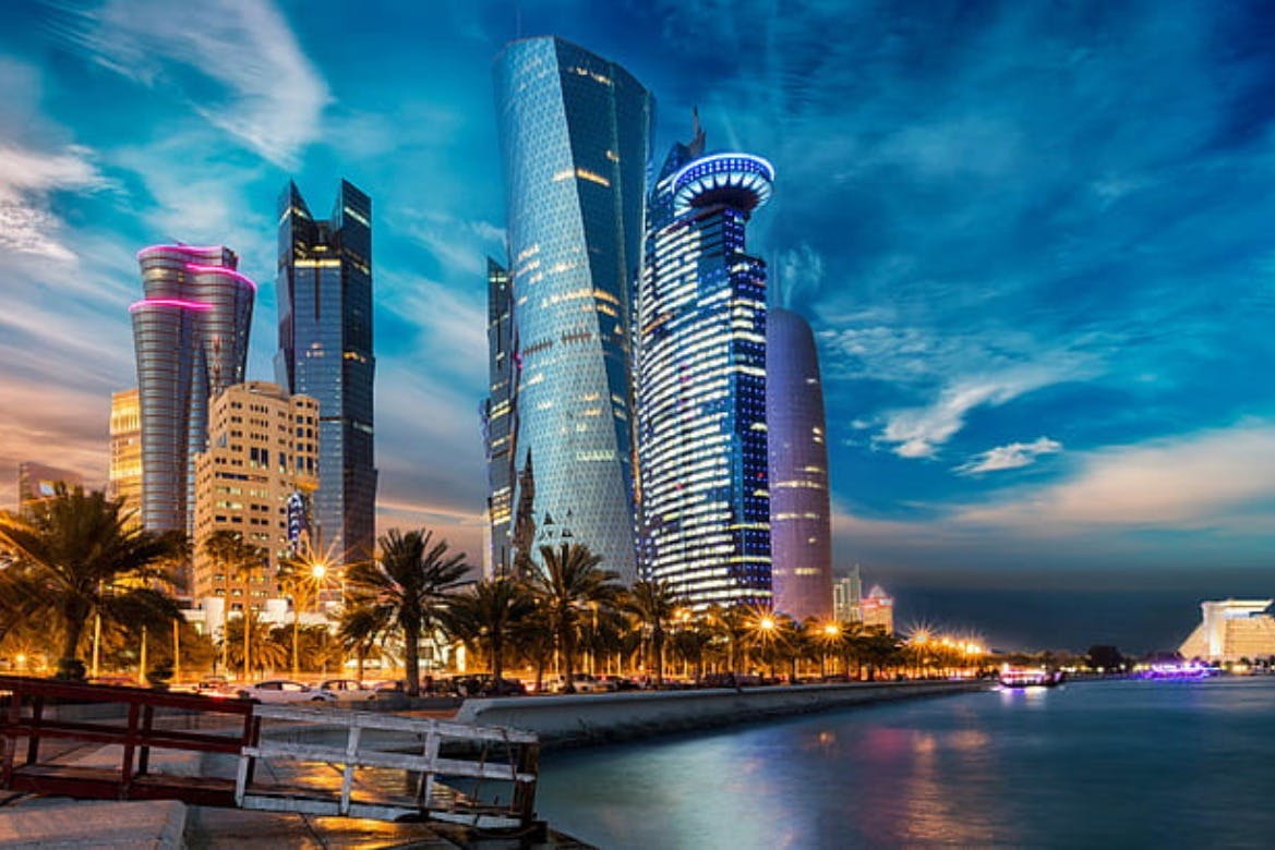 Skyline di Doha