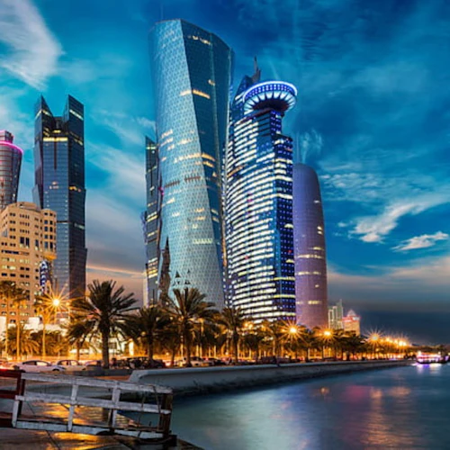 Doha: Private Night City Tour