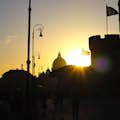 Silhouette from Castel with St. Peter's Dome