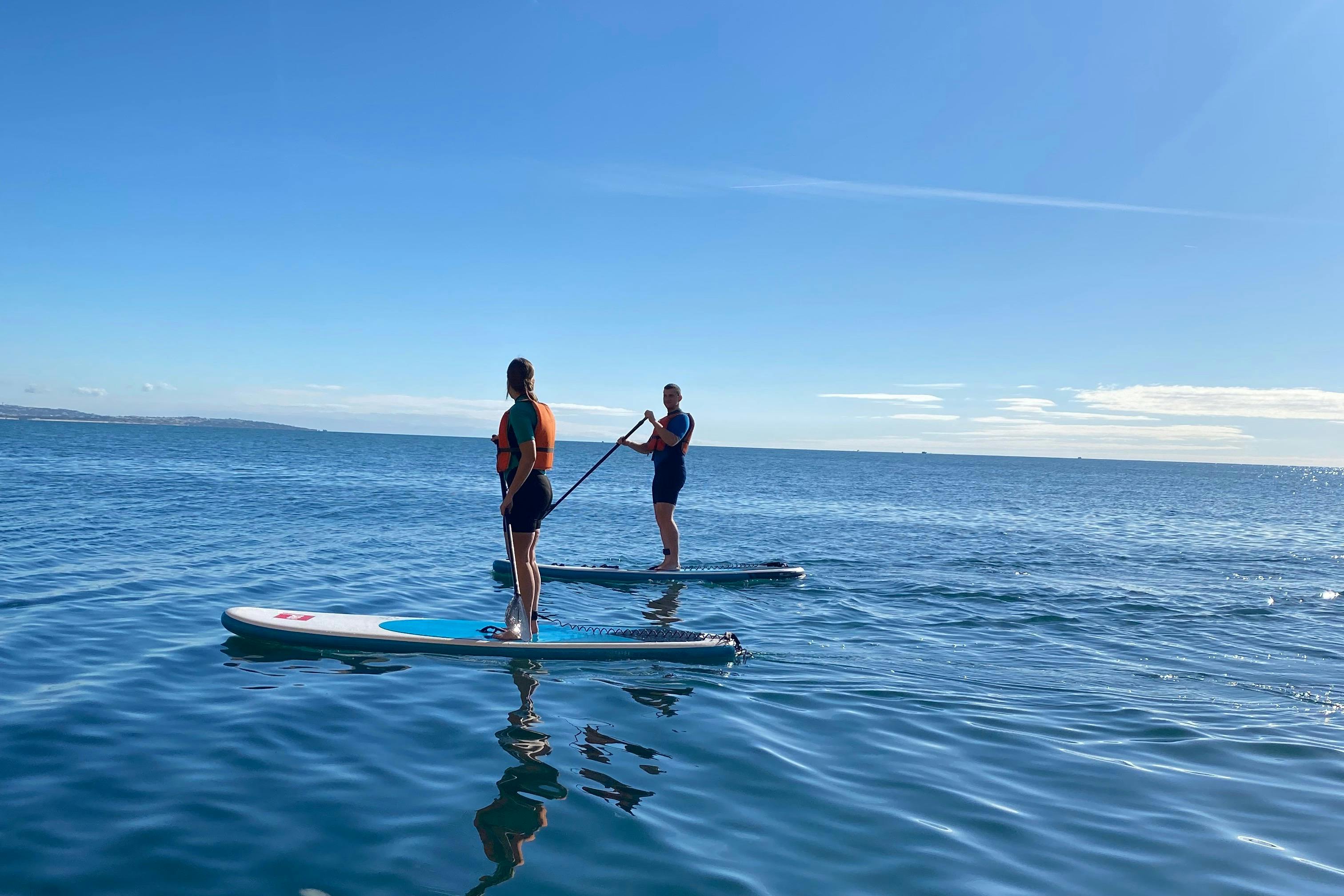 Paddleboarding pro páry