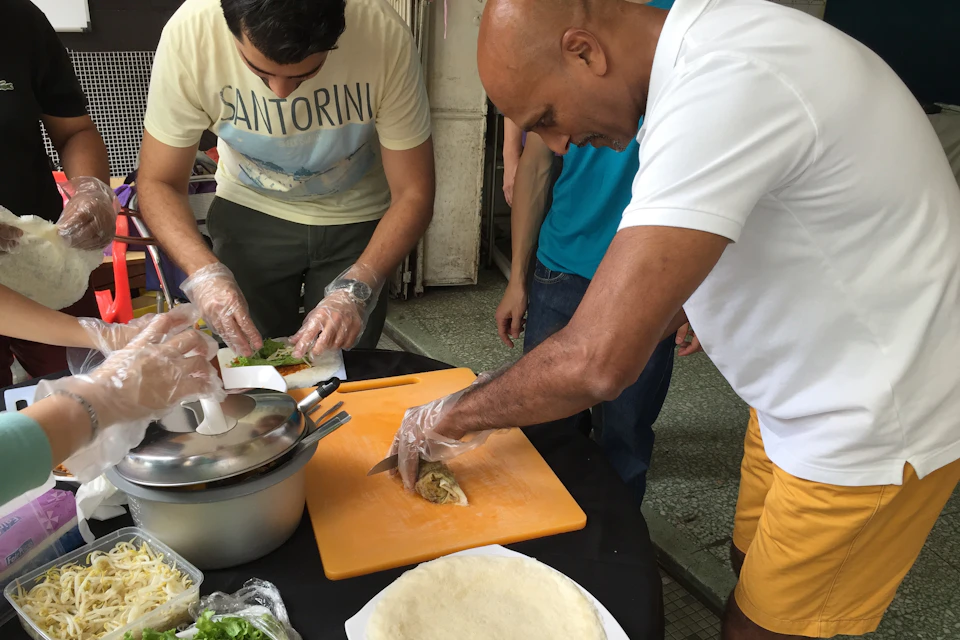 Hands-on popiah