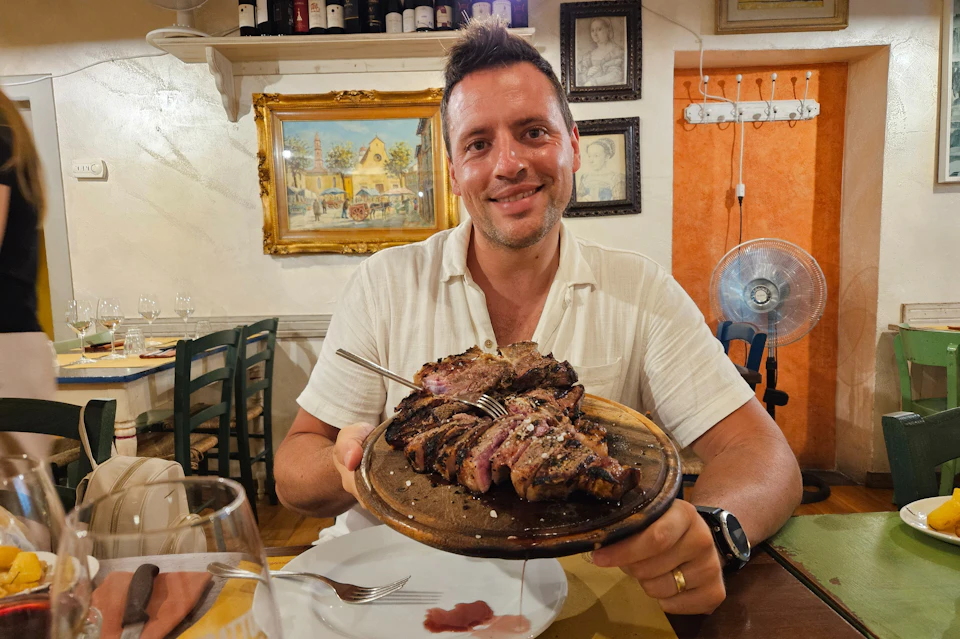 Get ready to indulge in mouthwatering Fiorentine steak! Tender, juicy, and bursting with flavor.