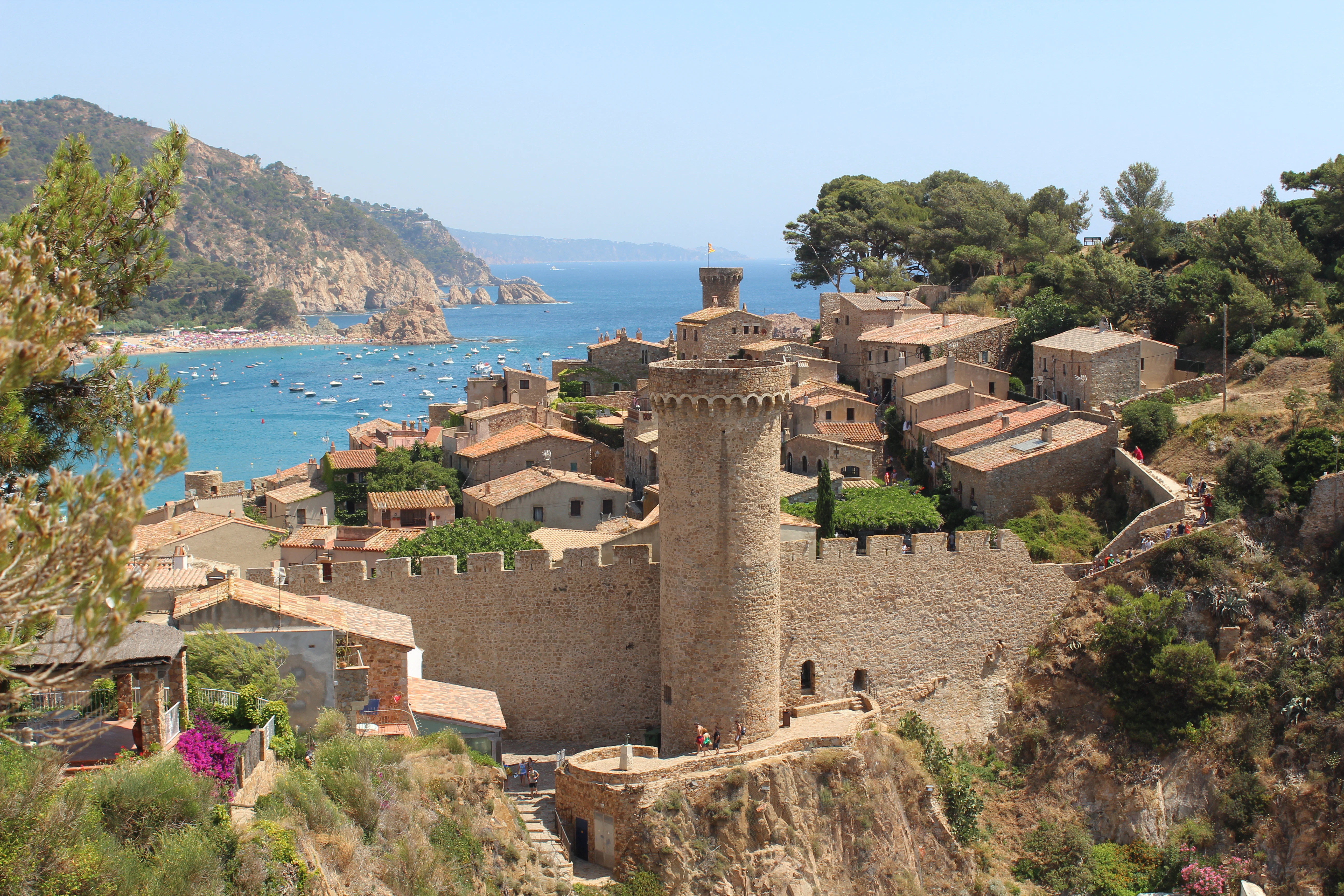 Costa Brava: Excursion including a boat Tour from Lloret de Mar to Tossa de Mar