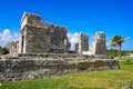 Ruinen der archäologischen Stätte von Tulum
