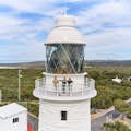 Visitors on the balcony of Cape Naturaliste Lighthouse