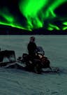 Przejażdżka saniami Northern Lights z Lapońskim grillem