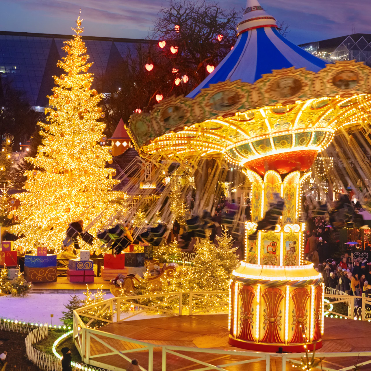 Tivoli Gardens: Christmas Entry Ticket in Copenhagen β Tiqets