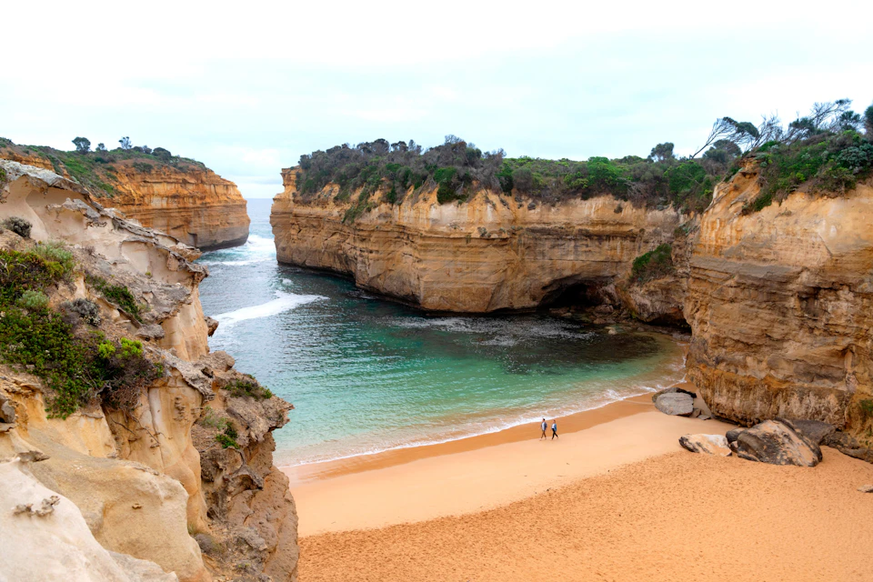 Loch Ard Gorge from viewing deck