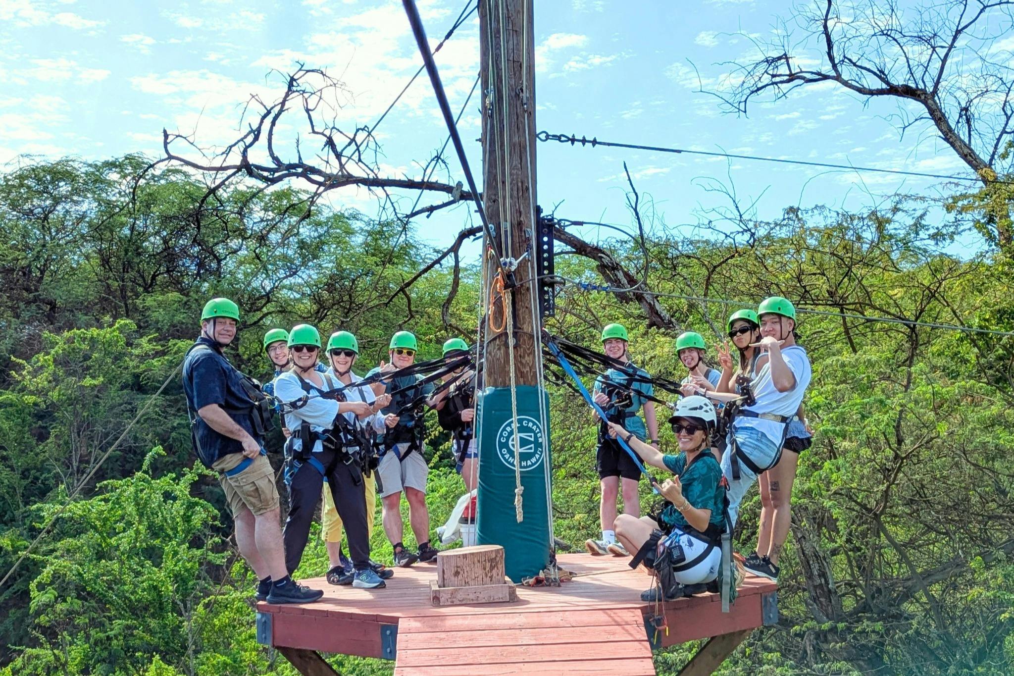 Coral Crater Adventure Park: 6 tirolesas + transporte de ida e volta - Photo 7
