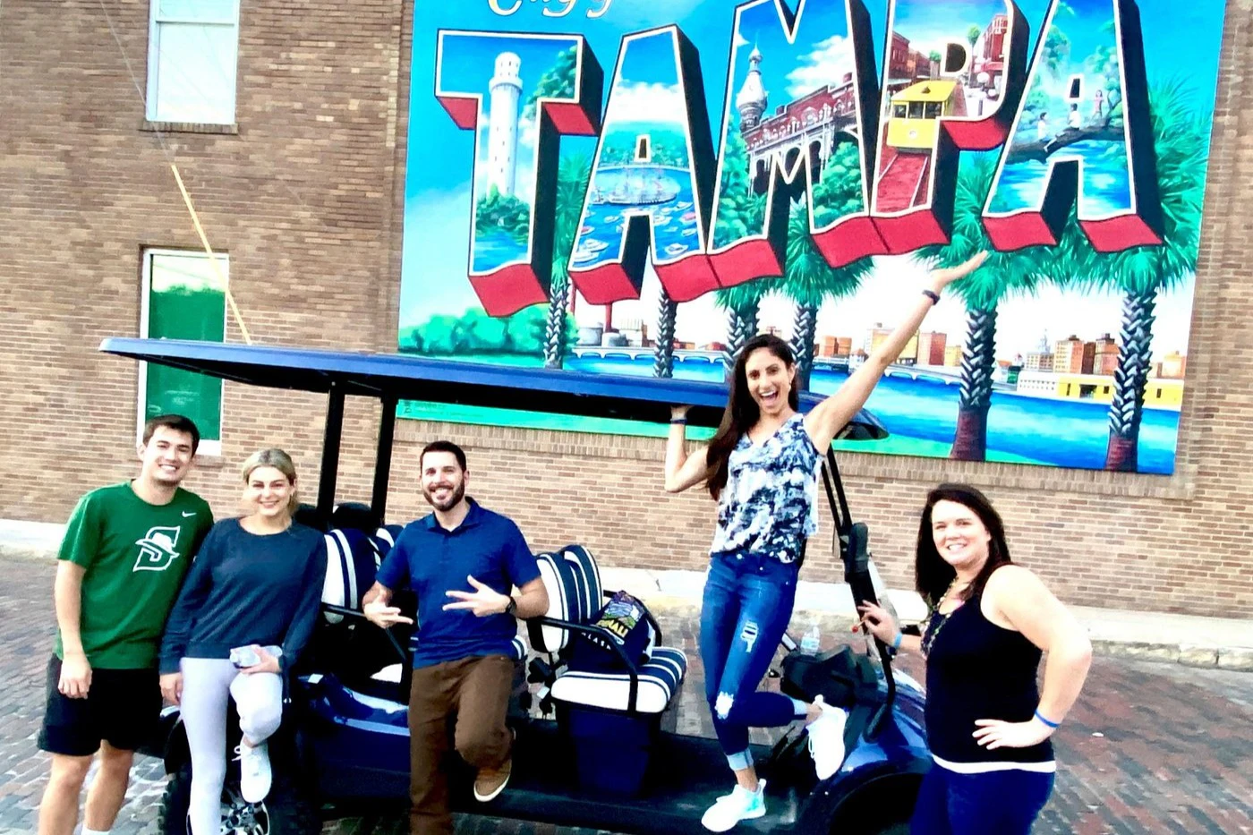 Tampa: Guided Sightseeing Tour in Golf Cart