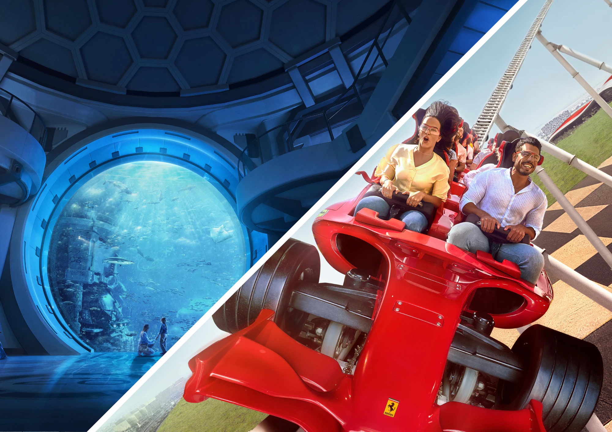 Yas Island: Bilhete para vários parques