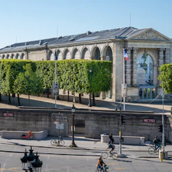 Jeu de Paume vu de la place de la Concorde