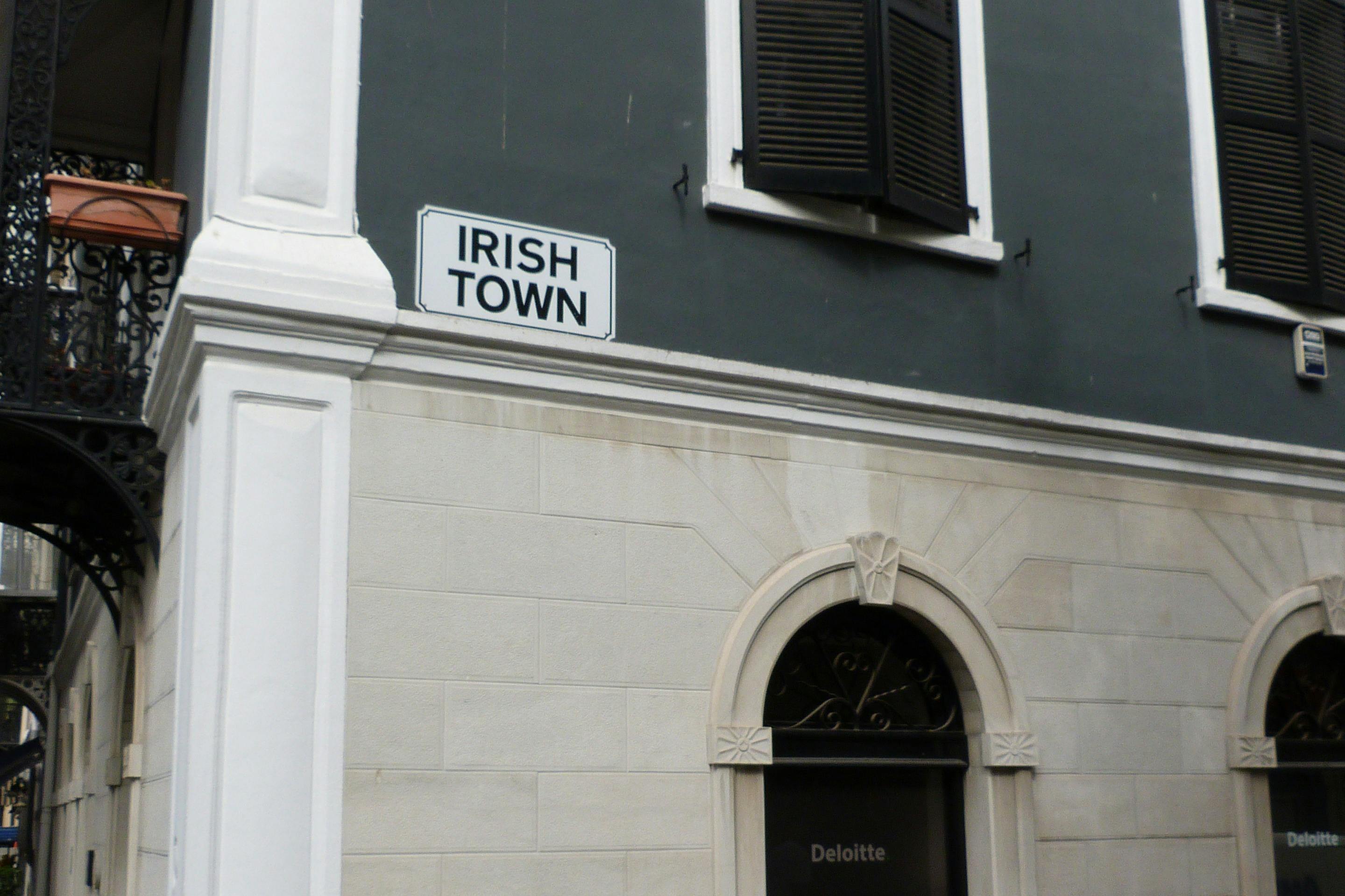 Irish Town. Downtown Gibraltar