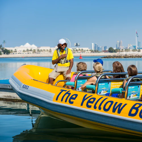 60 Minutos Emirates Palace Corniche & Lulu Island Boat Tour - Photo 2