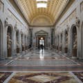 Vista interior de los Museos Vaticanos