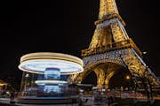 Eiffelturm-Beleuchtung