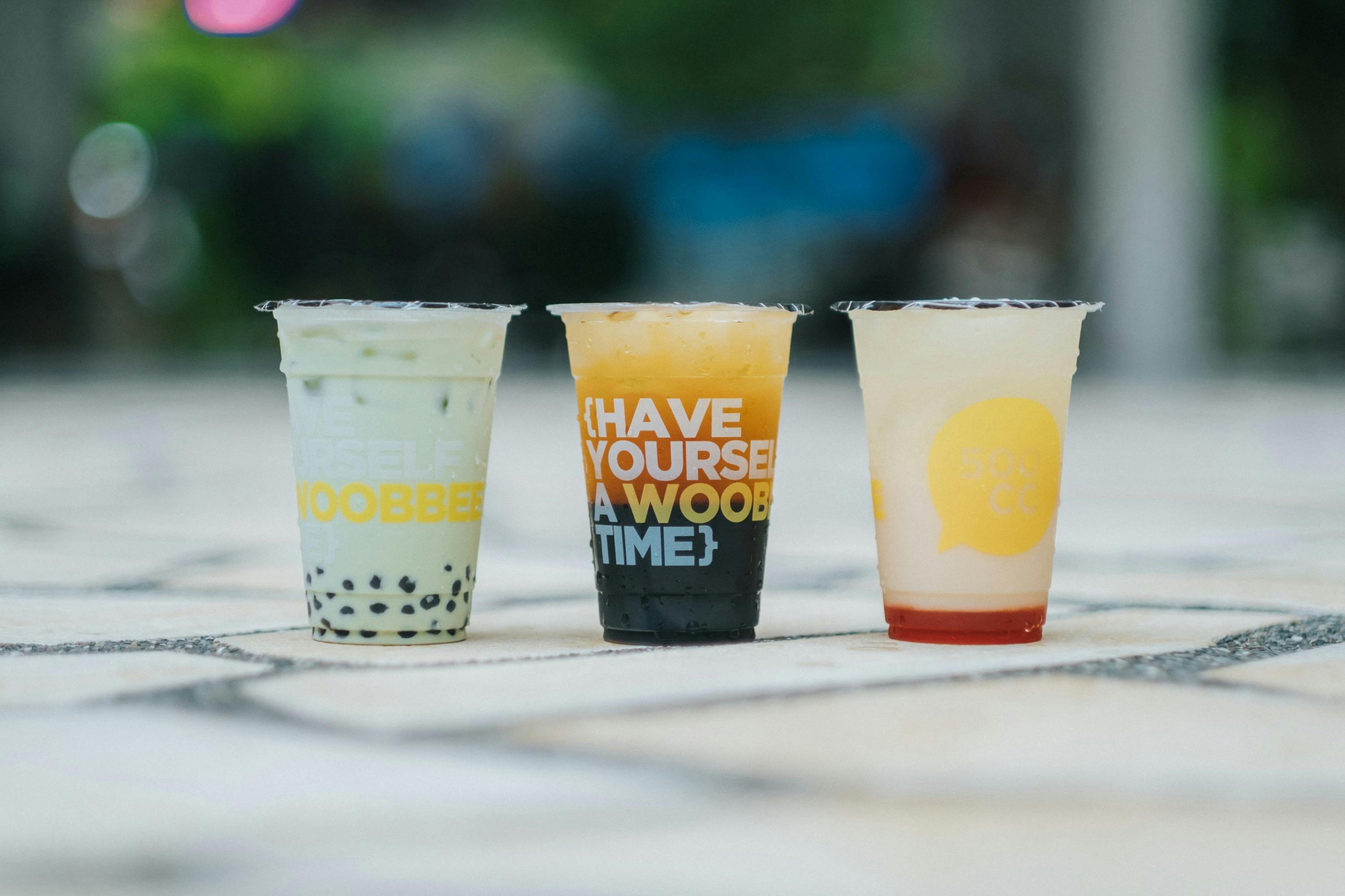 Woobbee Singapore: Earl Grey Grape Yakult with Aloe Vera (Medium)