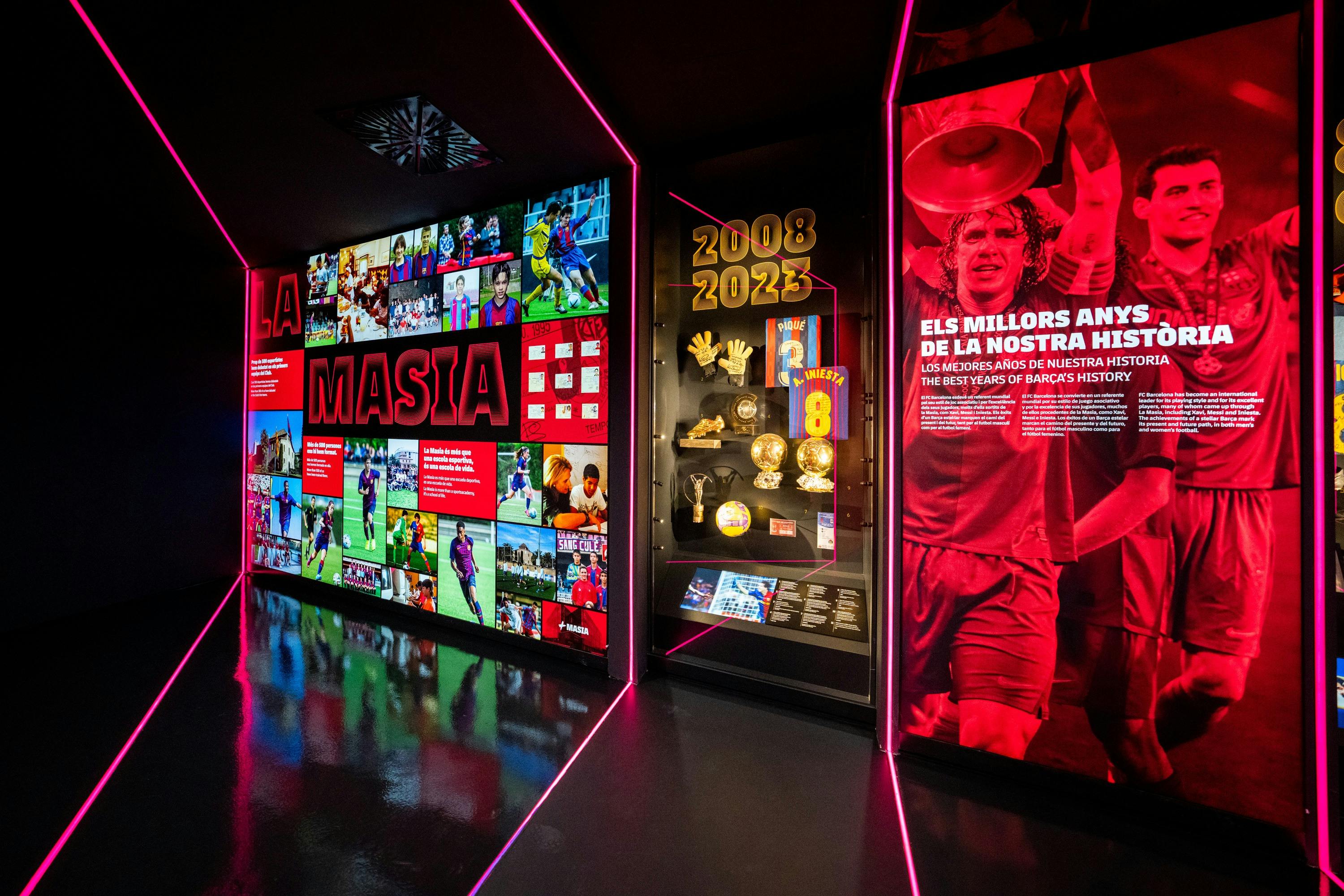 Visite immersive et musée du FC Barcelone