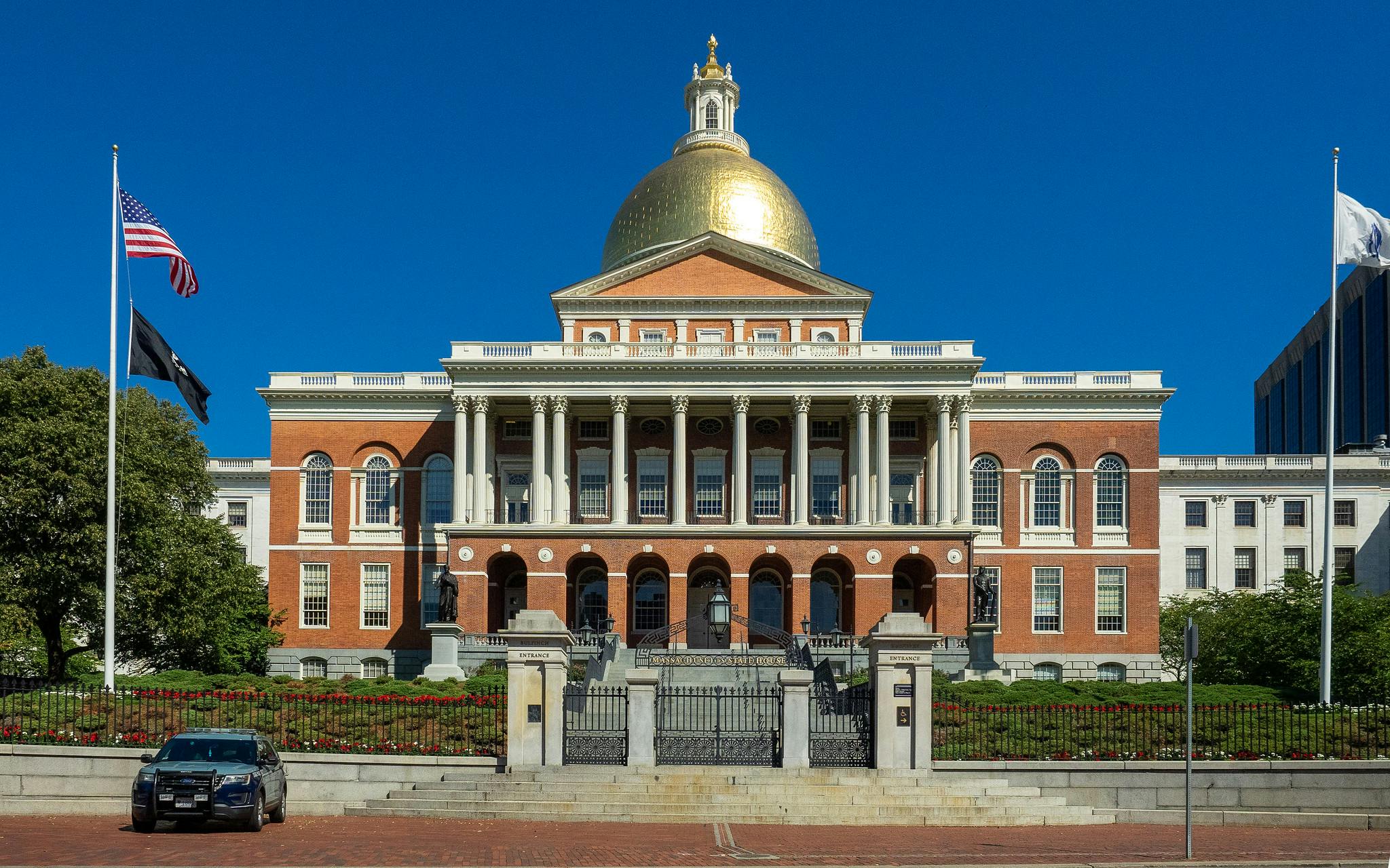 Massachusetts State House in Boston