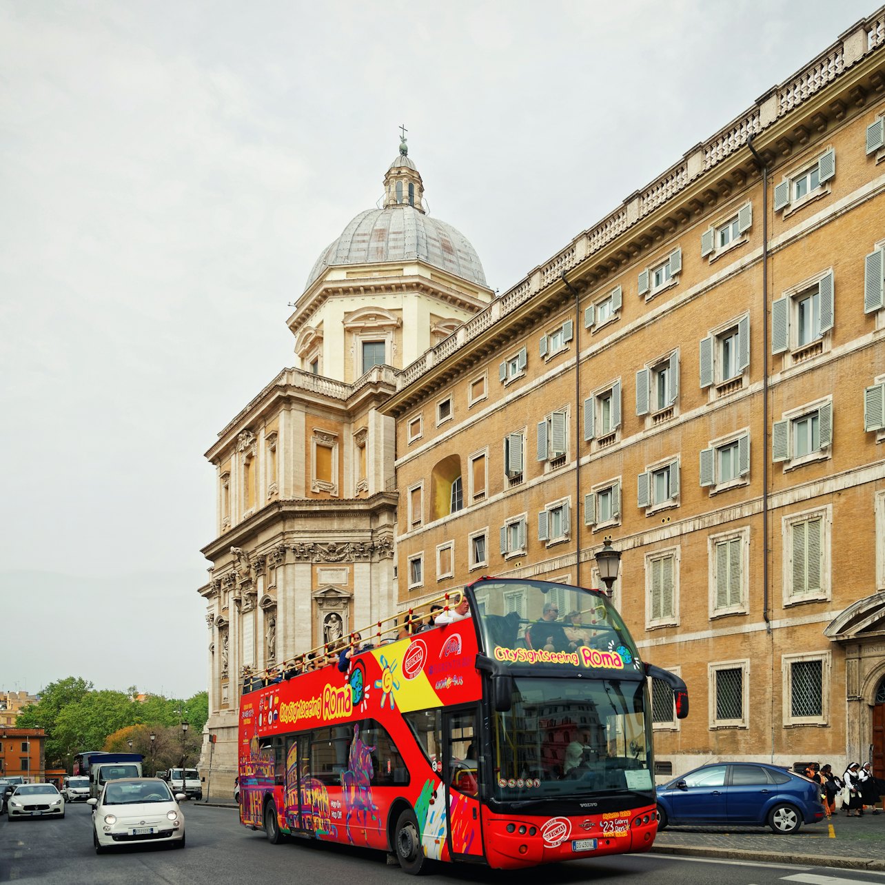 City Sightseeing Roma: Passeio de ônibus aberto hop-on hop-off - Acomodações em Roma