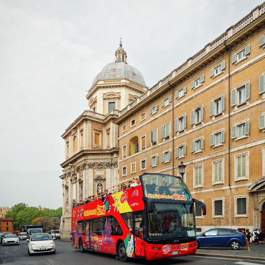 Rome Hop-On Hop-Off City Sightseeing Bus Tour
