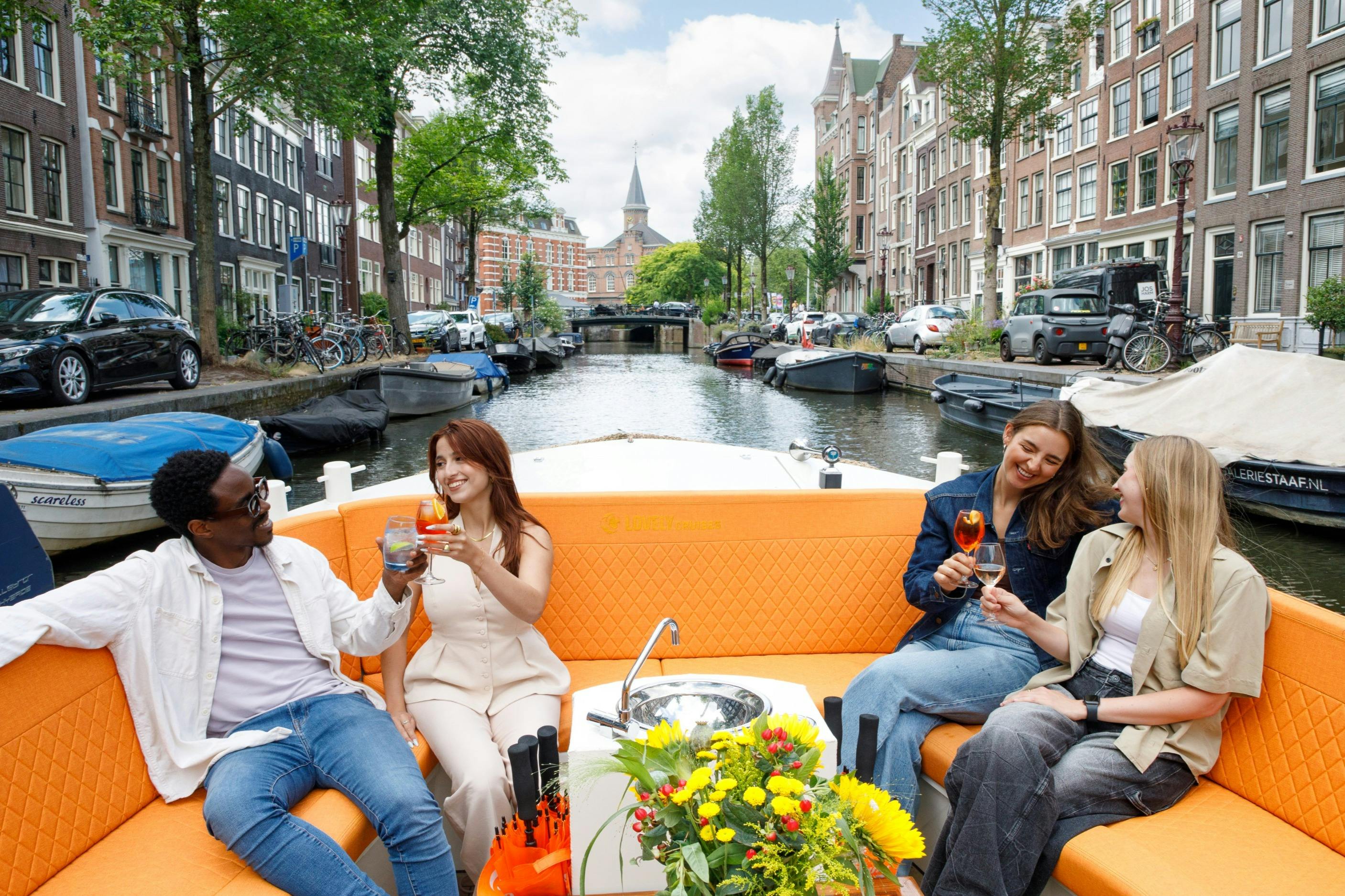 Heineken Experience: Entry + Rooftop Bar + Amsterdam: Luxury Open Boat ...