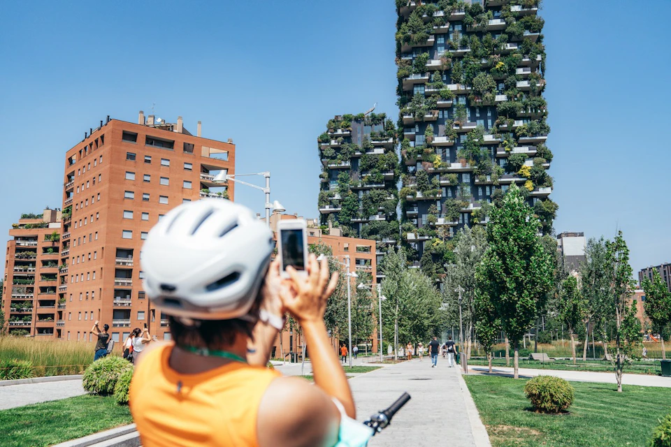 Vertical Wood building