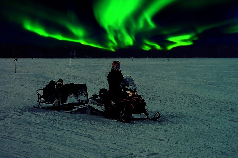Northern Lights Sleigh Ride with Lappish BBQ