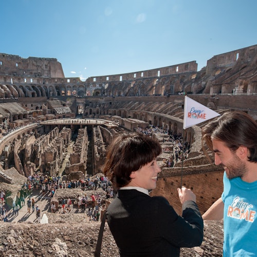 pavimento dell'arena colosseo