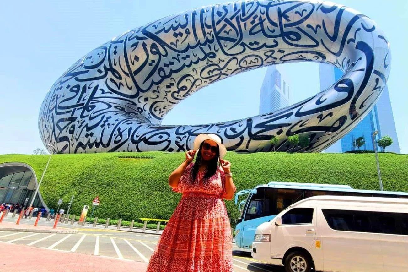 Dubai: Guided City Tour with Dubai Frame, Museum of The Future & Blue Mosque