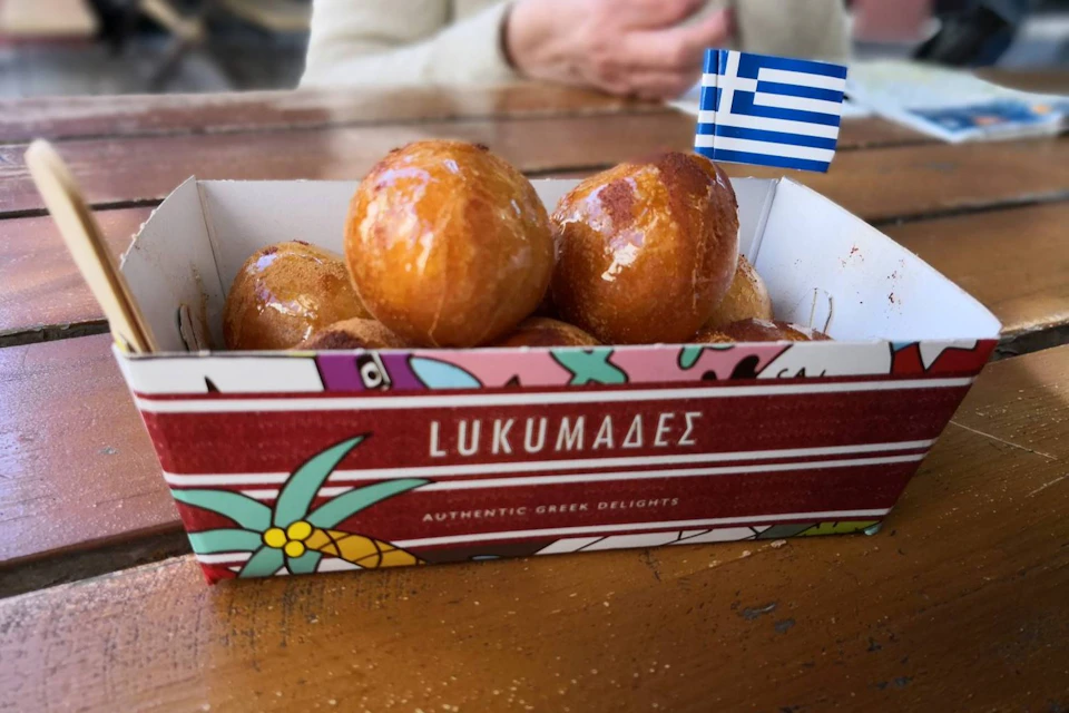 "Loukoumades" dessert