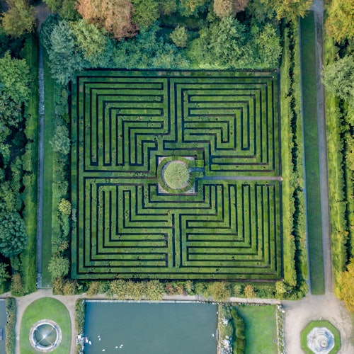 Jardín de Villa Barbarigo en Valsanzibio