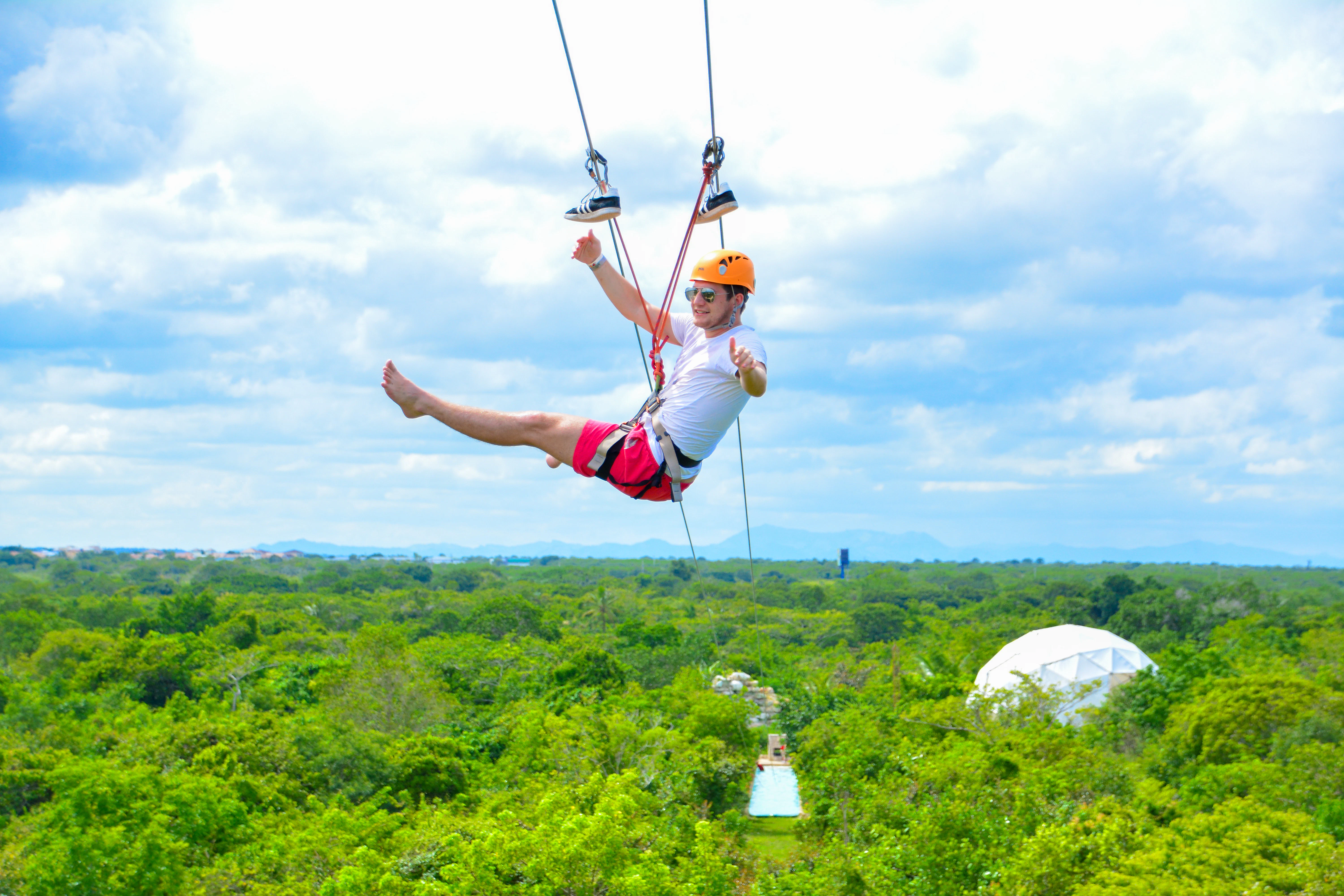 Bavaro Park: Zipline Mega Splash