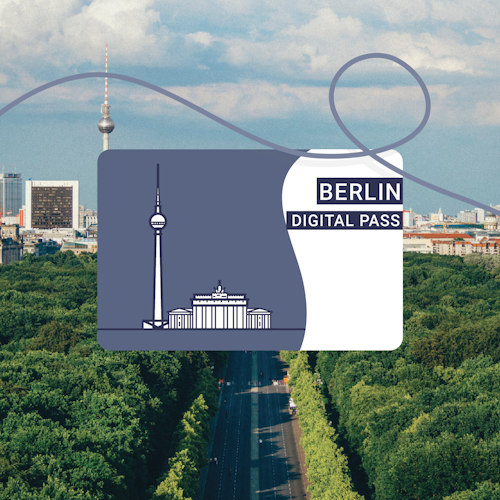 Tarjeta de la ciudad de Berlín