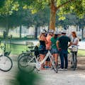 Gruppo in bicicletta a Verona amb guida