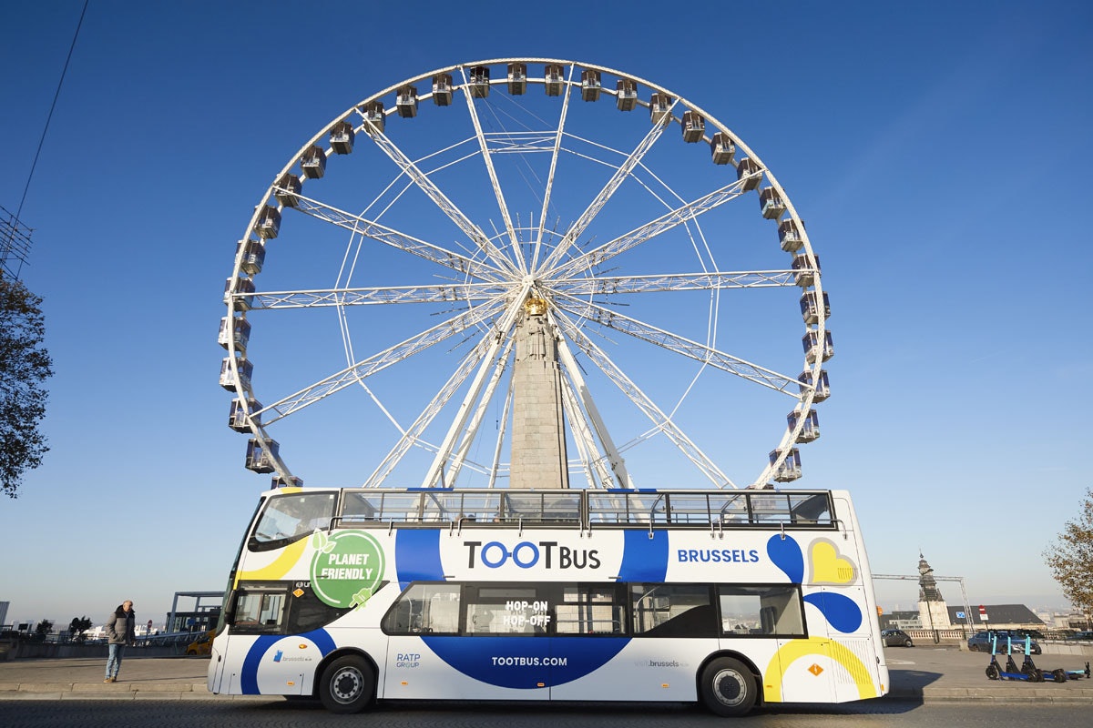 Tootbus Brussels: Electric Bus Hop-on Hop-off Tour