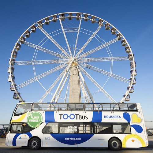 Tootbus Bruselas eléctrica Hop-on Hop-off