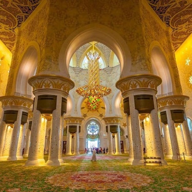 Wycieczka jednodniowa do Abu Dhabi z Dubaju z Biletami do meczetu Sheik Zayed