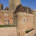 Castello di Castelnau-Bretenoux, veduta parziale dell'insieme sud-occidentale