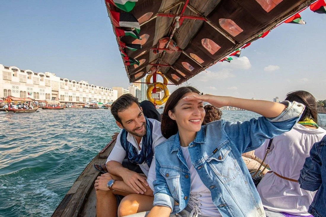 Dubai: Guided Sightseeing Tour from Abu Dhabi + Optional Burj Khalifa
