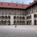 Dziedziniec centralny Zamku Królewskiego na Wawelu