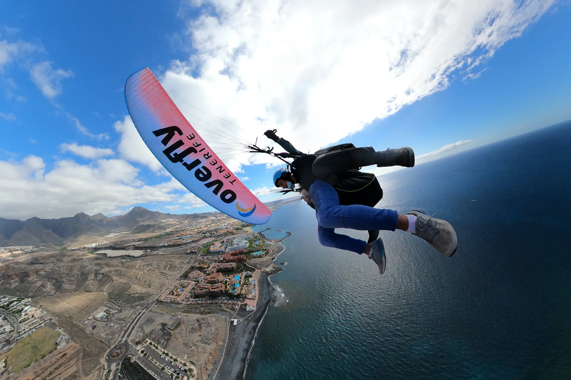 Dia de vuelo con Paragliding en Tenerife
